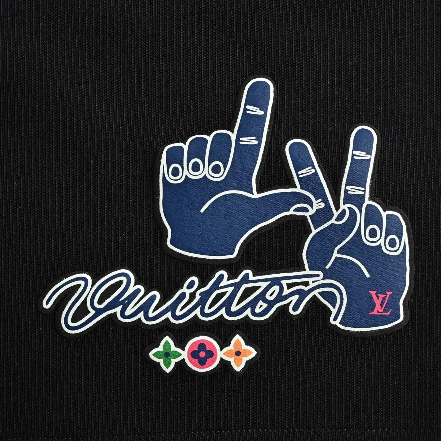Louis Vuitton/Louis Vuitton 26ss LV gesture letter print shorts